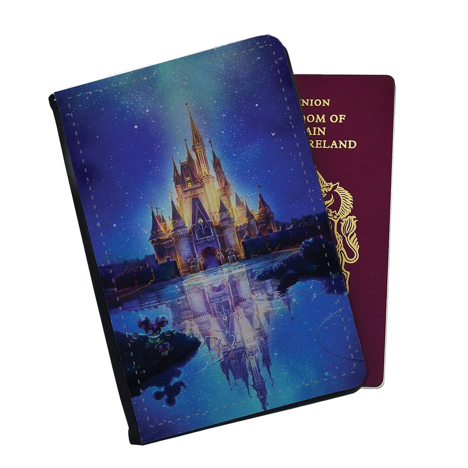 Disney Castle Passport Covers Designed & Sold By Whimsical Ashli