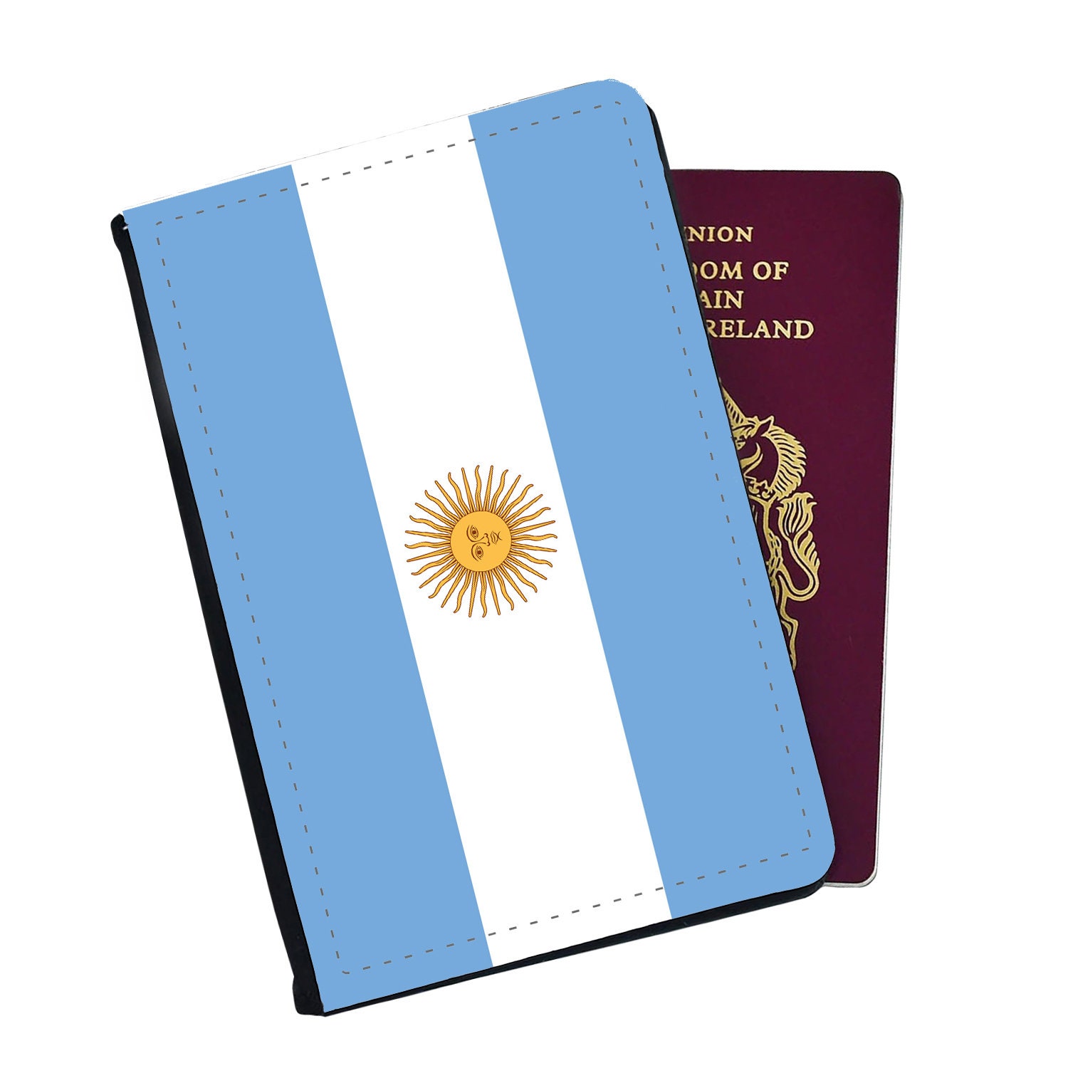Discover Argentina Flag Passport Cover
