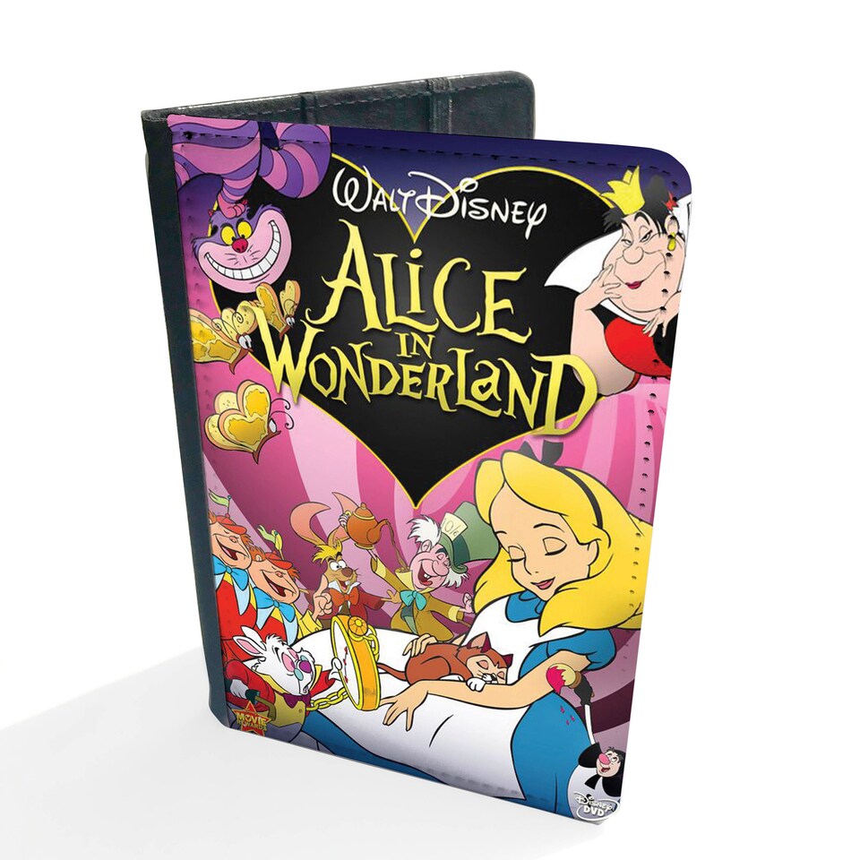 Alice In Wonderland Passport Cover
