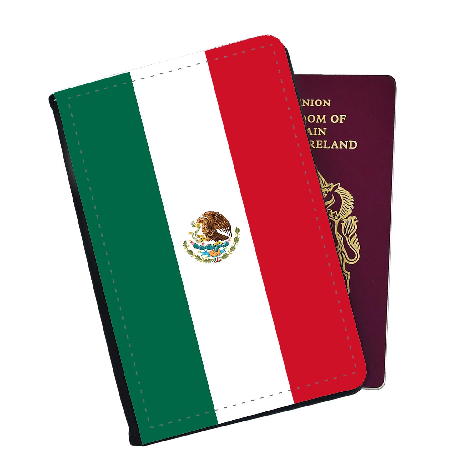 Discover Mexico Flag Passport Cover