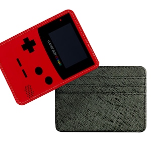 ID Kartenhalter, Kreditkartenhalter, Personalisierter Gameboy in verschiedenen Farben - Füge Deinen Namen hinzu!