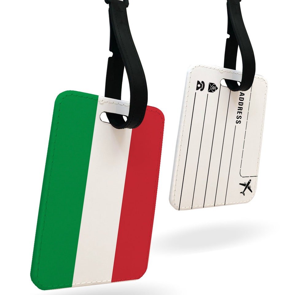 Discover Wanderlust, Flag Italy Italie Passport Cover