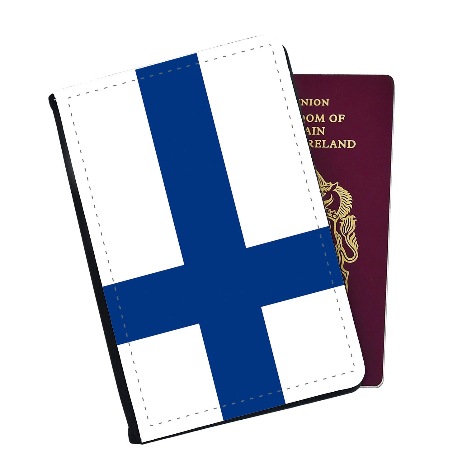 Discover Finland Flag Passport Cover