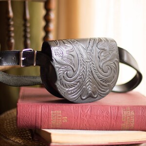 Leather Fanny Pack for Woman, Leather Belt Bags, Women's Leather Accessories image 4
