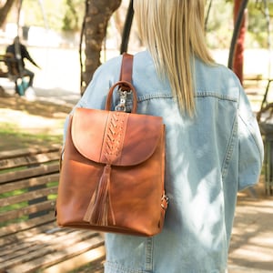 Sac a dos cuire top