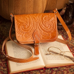 Sac à main en cuir repoussé, sac en cuir repoussé à la main pour femme, sac en cuir vintage pour femme, accessoires en cuir