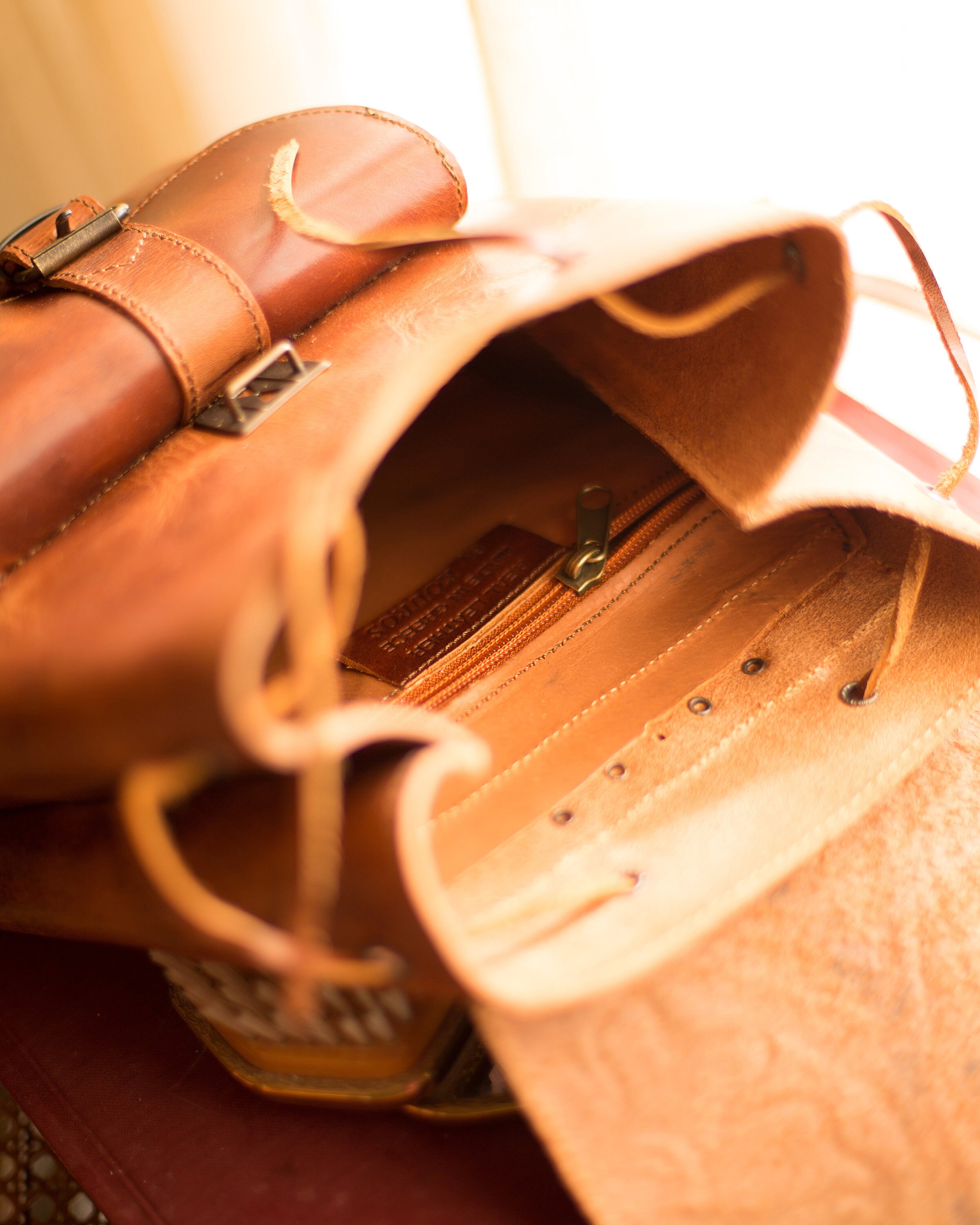 Leather Backpack Women Leather Laptop Bag Laptop Backpack Etsy