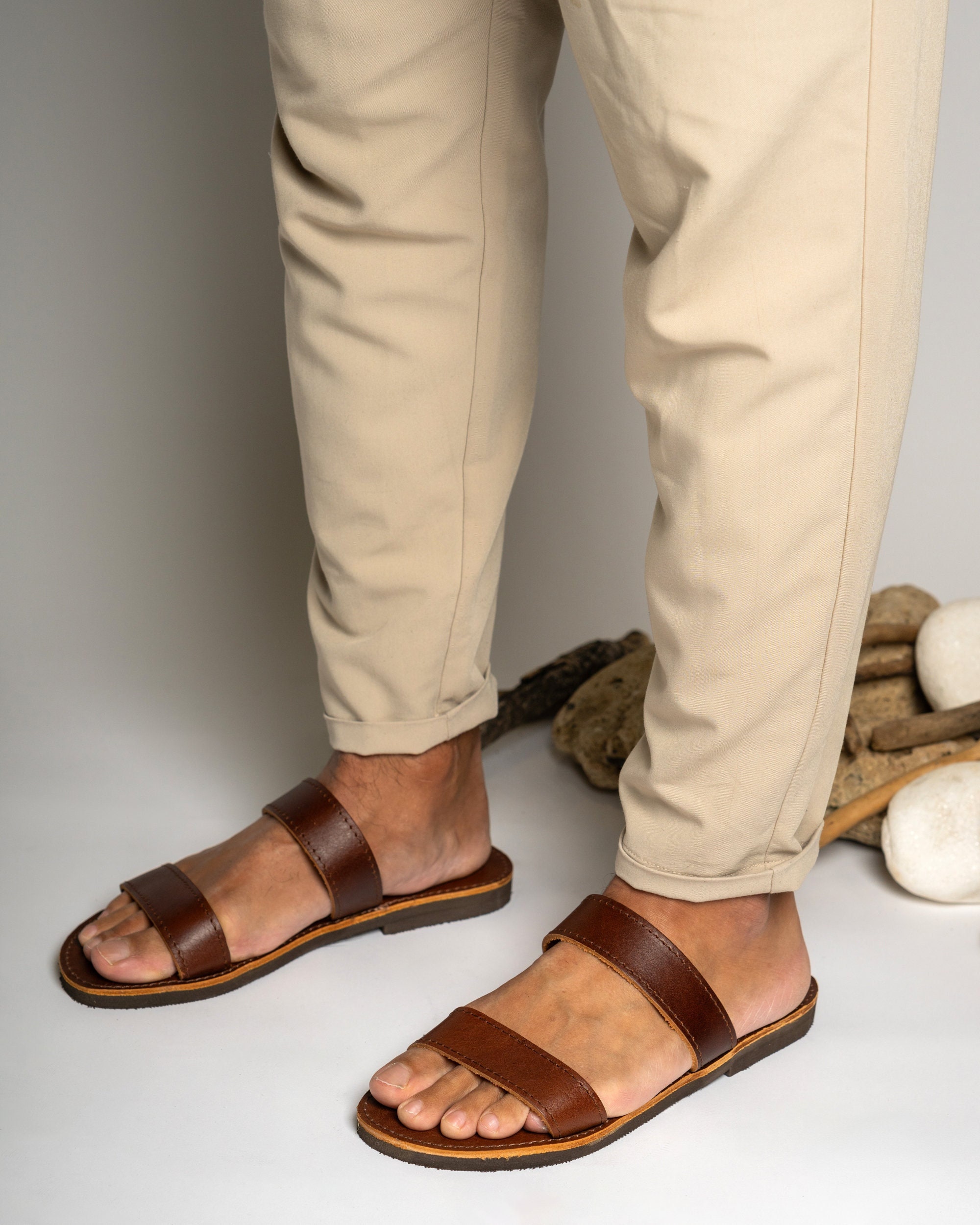 Two Strap Sandals - Etsy
