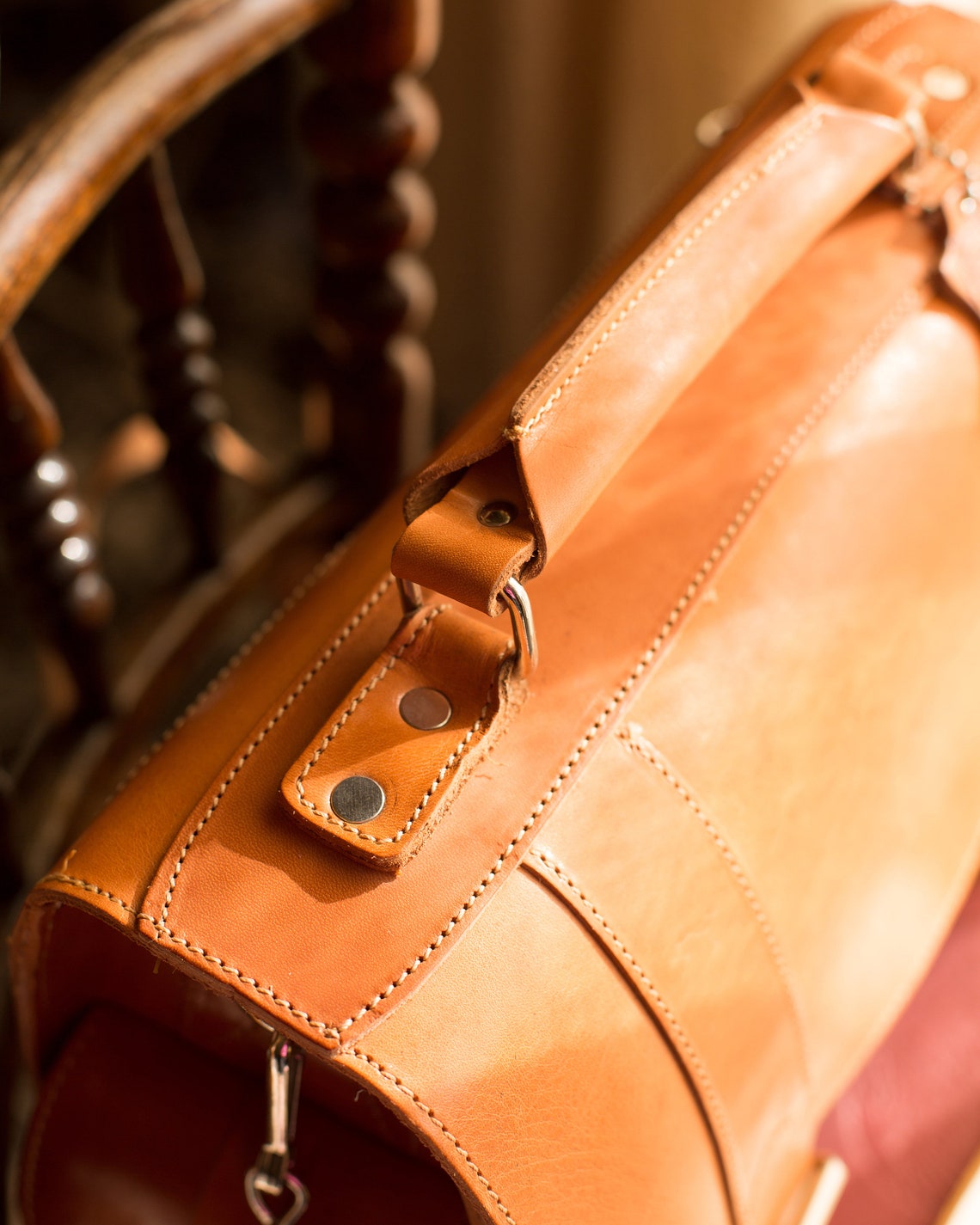 Natural Leather Camera Bag Vintage Camera Bag Kameratasche Etsy