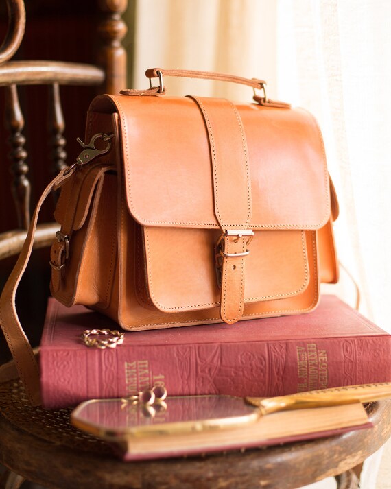 Leather DSLR Camera Bag Stylish Camera 