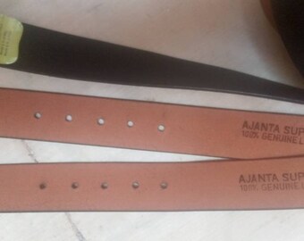 ajanta supreme leather belt price