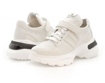 Summer sneakers from hemp Blanch - Light | Natural | Comfortable | Cool
