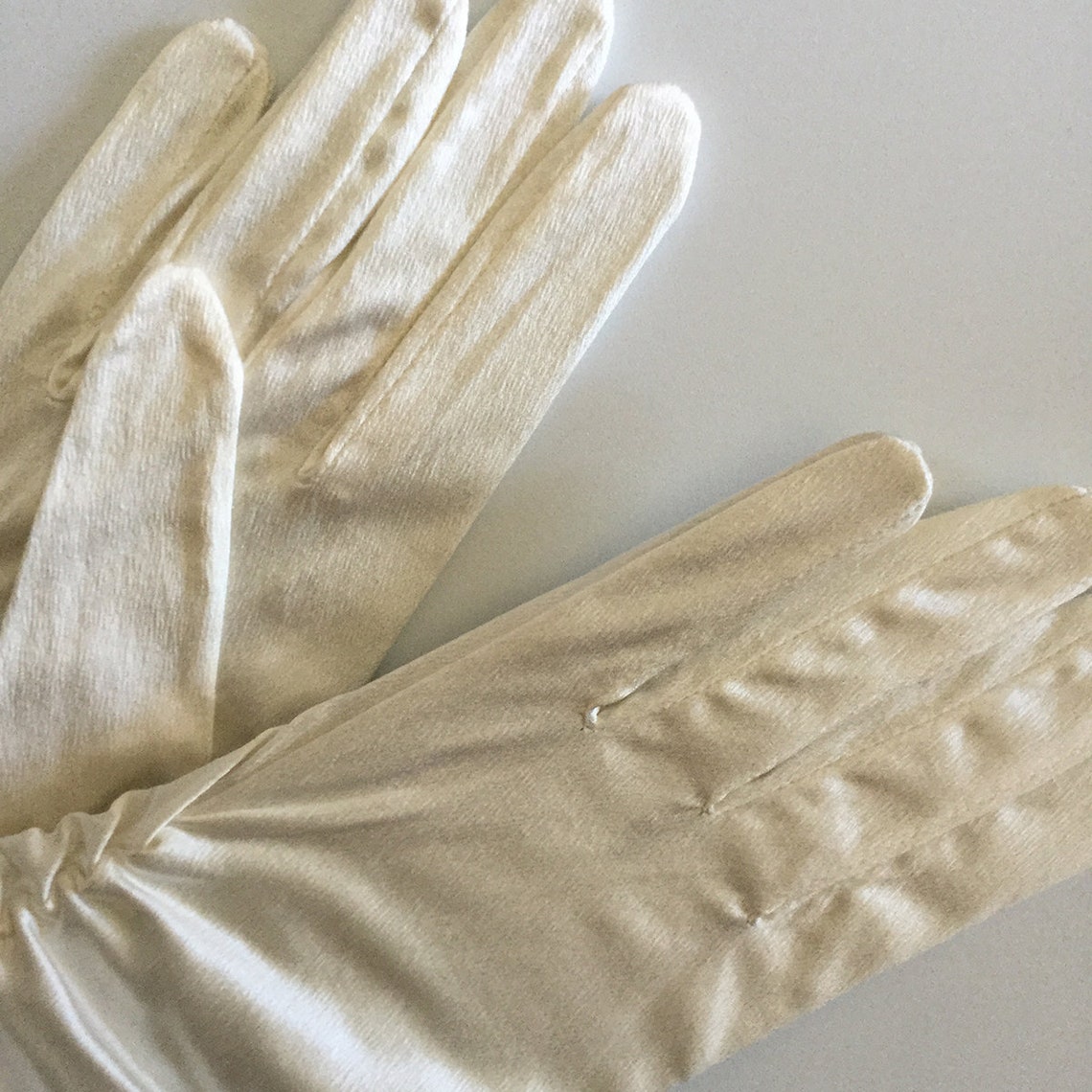 Vintage Silk Gloves Unused Etsy