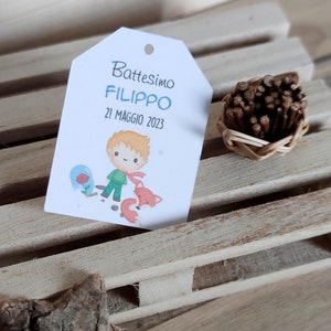 Bigliettini per Bomboniere mod. Piccolo Principe