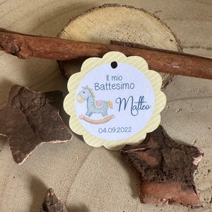 Bigliettini per bomboniere mod. Cavallino