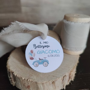 Bigliettini per bomboniere mod. Macchinina