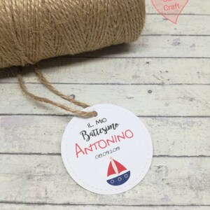 Bigliettini per bomboniere mod. Marine