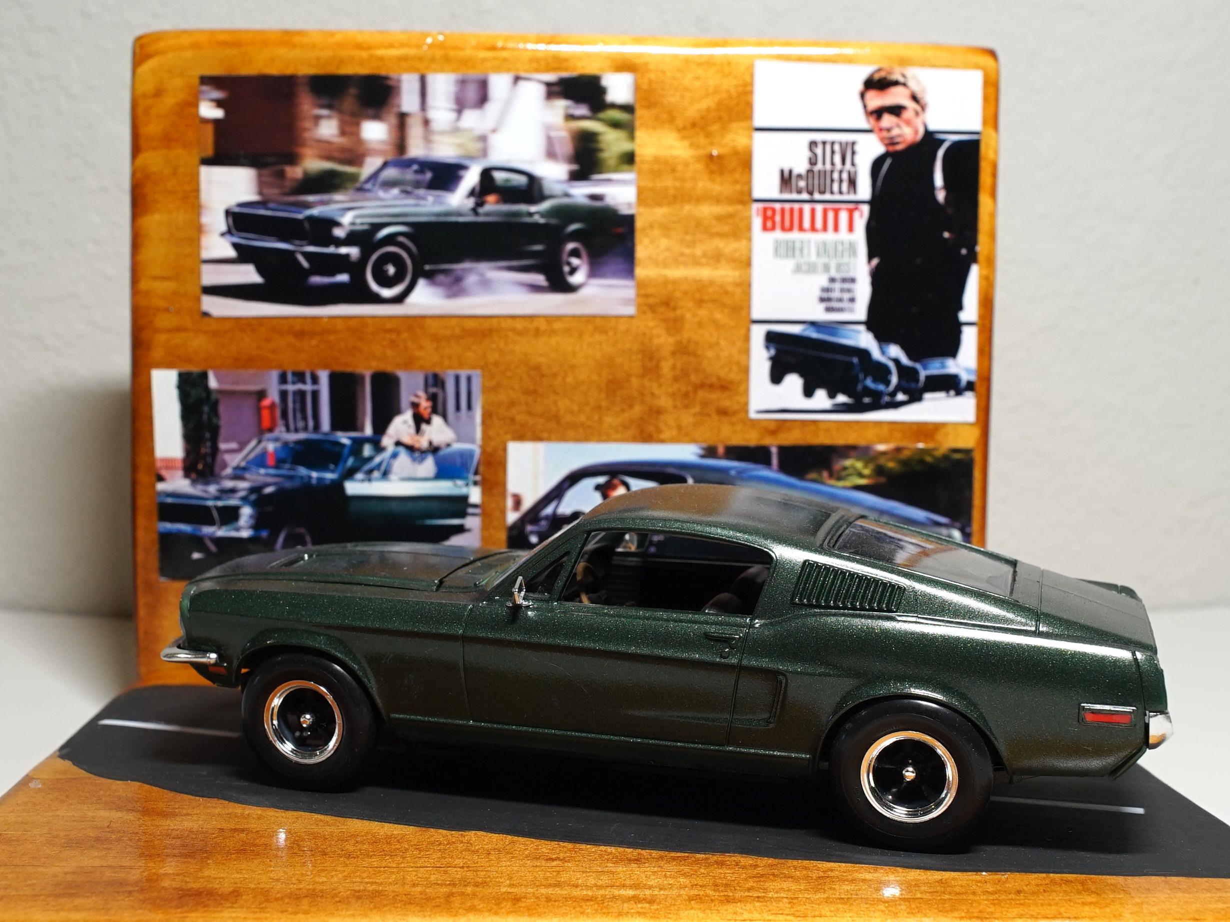 Pro Built 1/25 Scale 1968 Ford Mustang GT Display From the Steve