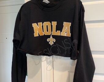 New Orleans Saints Sweatshirt - Etsy