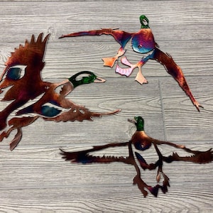 3 Mallard Duck Set