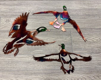 3 Mallard Duck Set