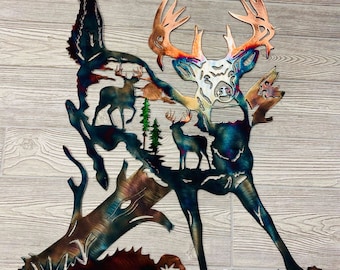 Triple Threat Whitetail Scene
