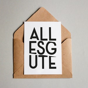 Carte 'AllesGute'