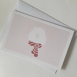 Biglietto di Natale - Biglietto d'auguri - Cartolina di Natale - Illustrazione Biglietto di Natale