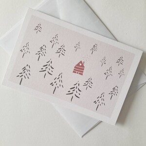 Carte de Noël - Carte de vœux - Carte de Noël - Illustration Carte de Noël