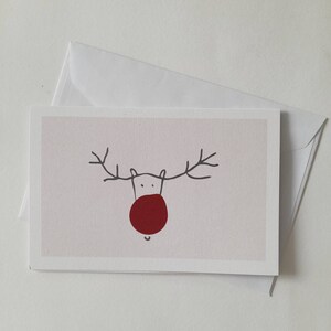 Biglietto di Natale - Biglietto d'auguri - Cartolina di Natale - Illustrazione Biglietto di Natale