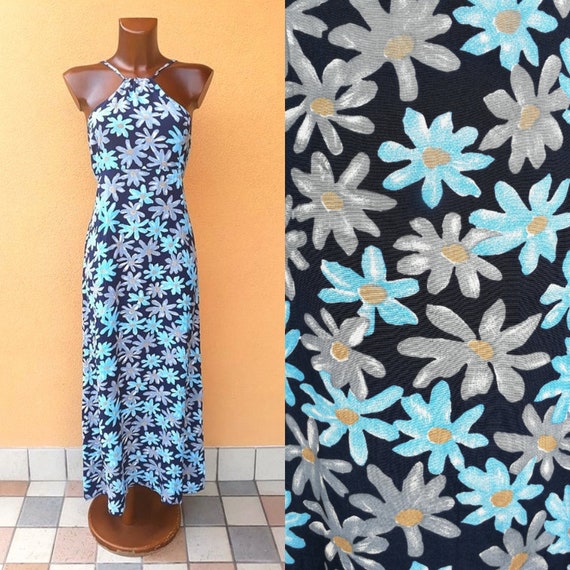 Women's summer flower power dress, gypsystyle clot