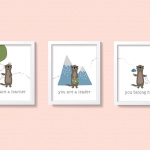 Customized Otter Prints