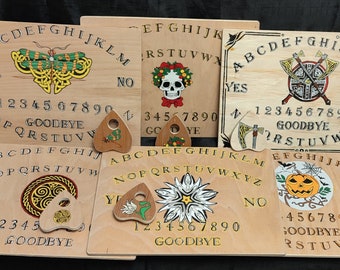OOAK Handmade Spirit Board with Planchette - Made in the UK