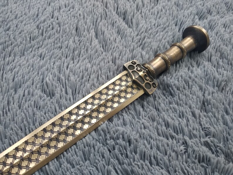 Bronze sword Brass Handmade Chinese swords Etsy