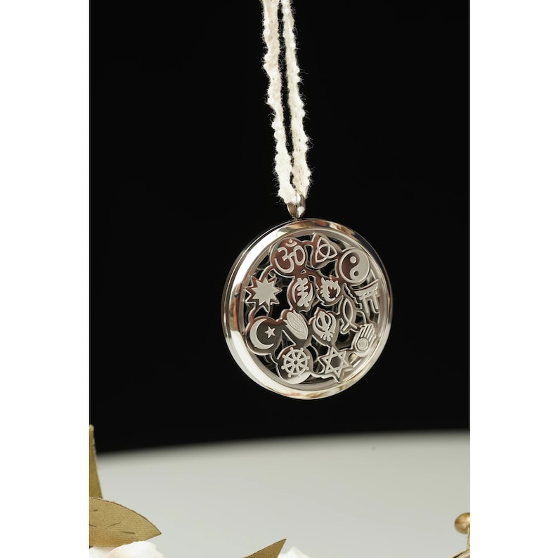 Silver Tone Tolerance Stainless Steel Hanging Diffuser