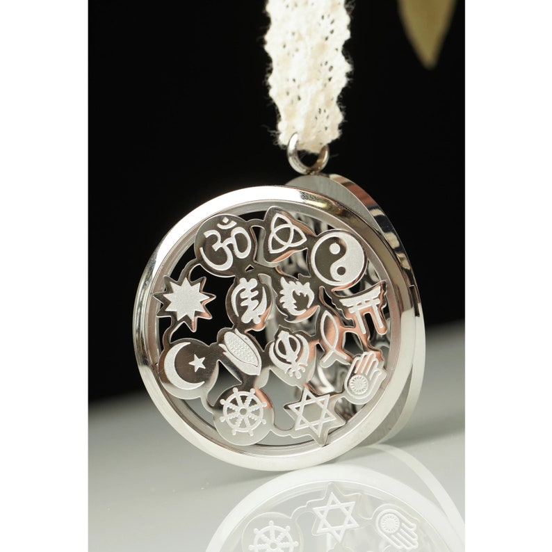 Silver Tone Tolerance Stainless Steel Hanging Diffuser