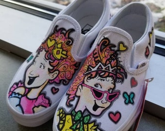 custom jojo vans