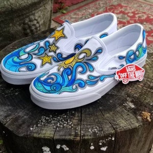 CUSTOM Vans slip on sneakers image 2