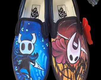 CUSTOM Vans slip on sneakers