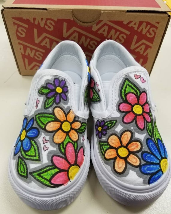 custom van sneakers