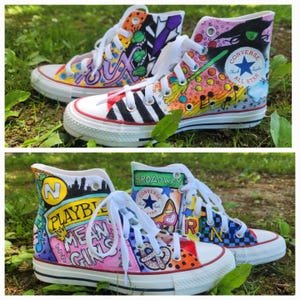 CUSTOM Converse sneakers