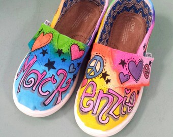 CUSTOM Toms shoes KIDS