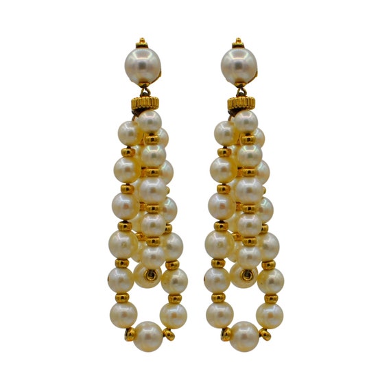 Reserved - DO NOT BUY - Akoya pearl earrings Vinta