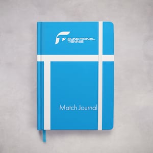 The Functional Tennis Match Journal - Perfect for tennis players of all levels and especially Juniors from 12 - 18 Years of age