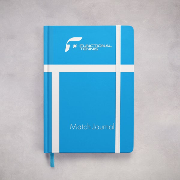 The Functional Tennis Match Journal - Perfect for tennis players of all levels and especially Juniors from 12 - 18 Years of age