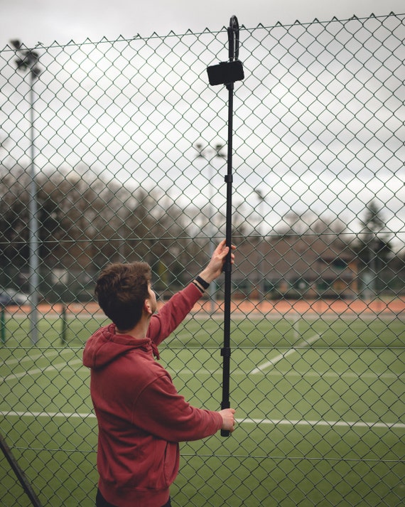 Supporto Per Cellulare Da Recinzione Per Tennis E Pickleball – Attacco Universale A Morsa, Regolabile E Antivibrazione