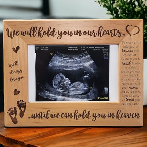 Infant Loss Memorial Frame | Baby Remembrance Gift for Pregnancy Loss | Sympathy for Miscarriage | Baby Keepsake