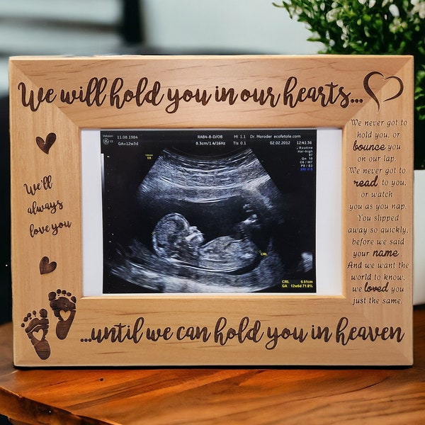 Infant Loss | Miscarriage | Baby Memorial | Remembrance Frame | Pregnancy Loss Gift | Baby Loss | Sympathy Gift for Pregnancy Loss