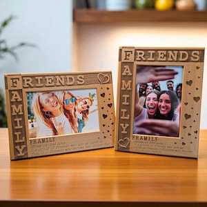 Framily Picture Frame | Friends are Family | Gift for Friend | Friendship | Gift for Squad | Family Friends