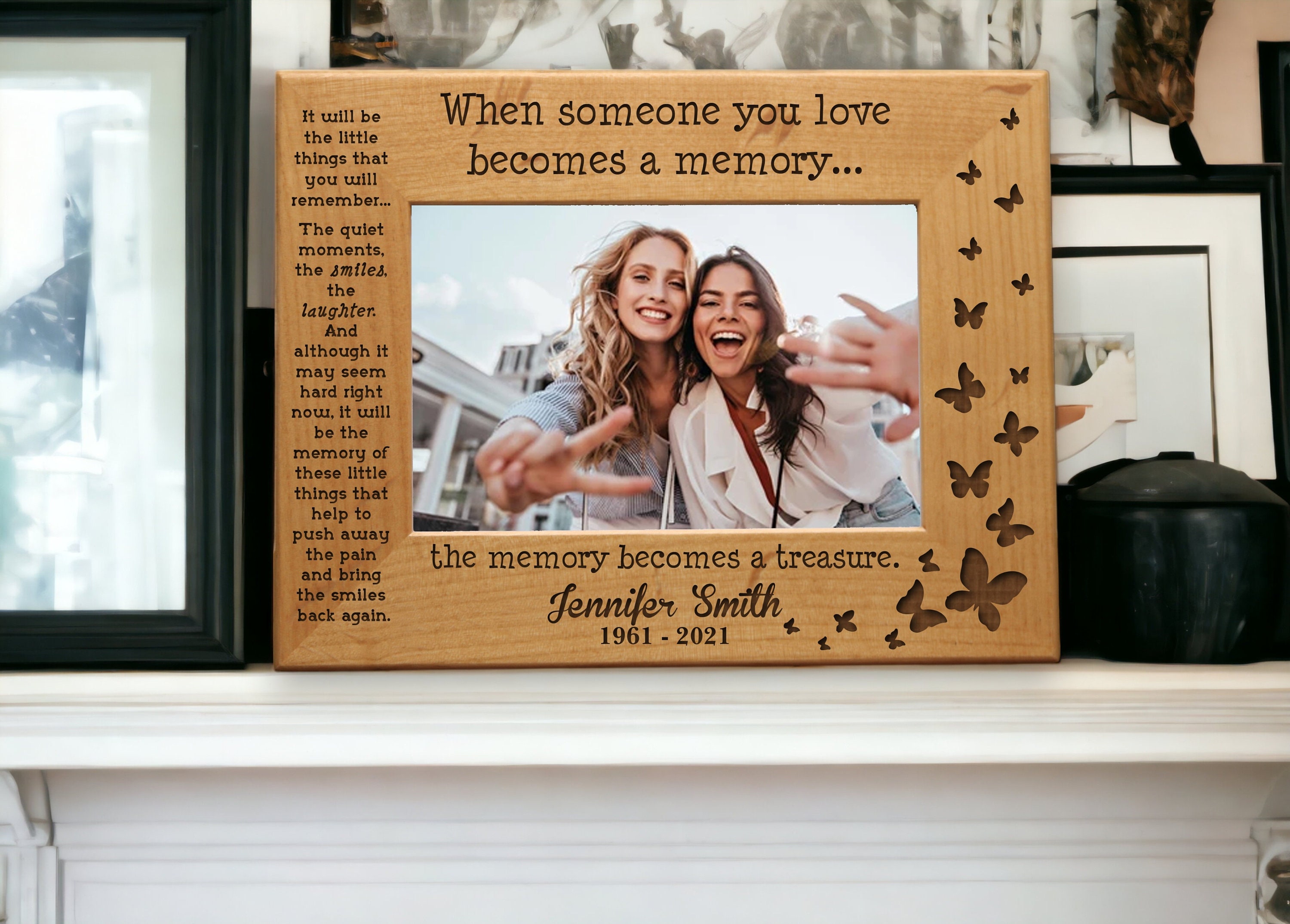 Personalized Memorial Frame | When Someone You Love Becomes a 